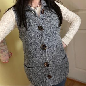 Anthropologie Curio Knit Sleeveless Vest